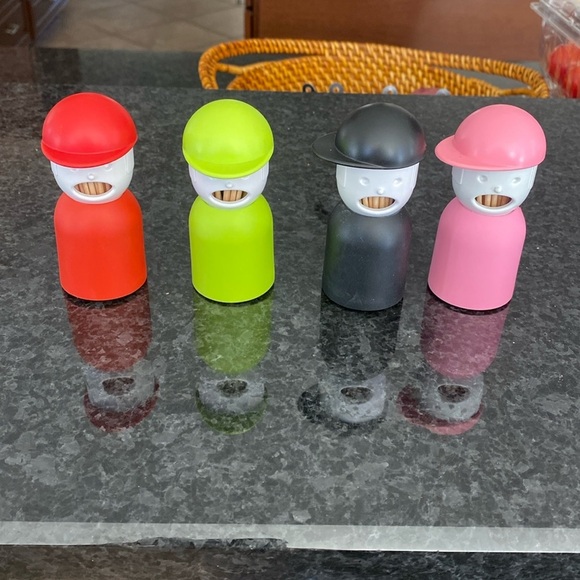 One Picky Boy Toothpick Holder Assorted Colors NEW IN BOX - Picture 2 of 7